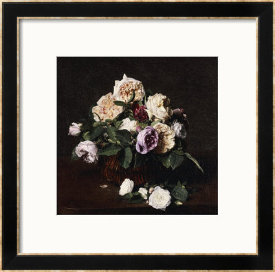 Vase De Fleurs, 1876 by Henri Fantin-Latour Pricing Limited Edition Print image