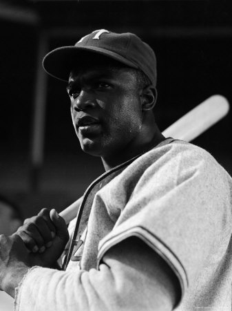 Jackie Robinson Starring In A Movie About His Life by J. R. Eyerman Pricing Limited Edition Print image