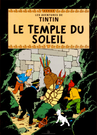 Le Temple Du Soleil, C.1949 by Hergé (Georges Rémi) Pricing Limited Edition Print image