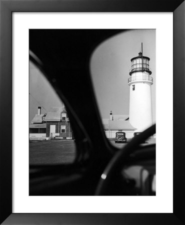 Summer At Cape Cod: Highland Lighthouse Viewed From Automobile by Alfred Eisenstaedt Pricing Limited Edition Print image
