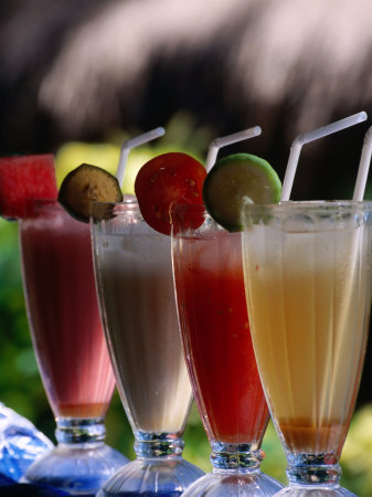 Tropical Drinks, Indonesia by Jerry Alexander Pricing Limited Edition Print image