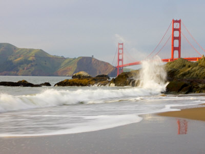 Baker Beach, San Francisco,Ca Usa by Julie Eggers Pricing Limited Edition Print image