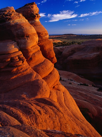 Meringue-Like Sandstone Formations Near Delicate Arch, Arches National Park, Utah, Usa by Gareth Mccormack Pricing Limited Edition Print image