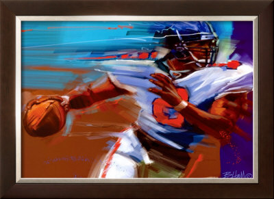 Determination: Quarterback by Bill Hall Pricing Limited Edition Print image