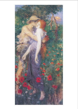 An Idyll by Maurice William Greiffenhagen Pricing Limited Edition Print image