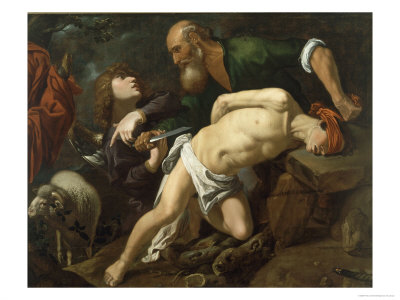 Sacrifice Of Isaac by Pedro Orrente Pricing Limited Edition Print image