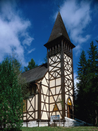 Church, Stare Smokovec, Slovak Republic by Ralph Krubner Pricing Limited Edition Print image