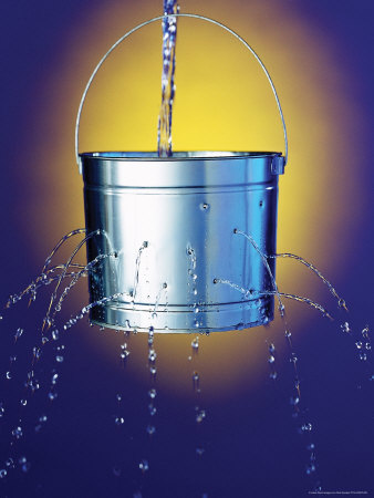 Holes In Bucket Of Water by Rick Souders Pricing Limited Edition Print image