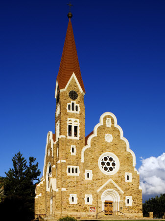 Christus Kirche, Designed By Gottlieb Redecker, Built Between 1907 And 1910, Namibia by Ariadne Van Zandbergen Pricing Limited Edition Print image