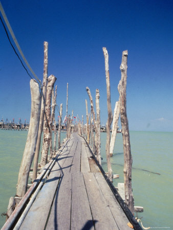 Wooden Boardwalk by Peter Langone Pricing Limited Edition Print image