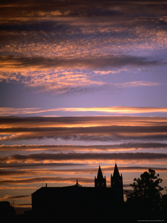 Cathedral At Dawn, Baguio, Benguet, Philippines by John Pennock Pricing Limited Edition Print image