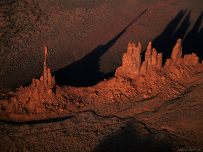 Aerial Of Monument Valley Navajo Tribal Park, Monument Valley Navajo Tribal Park, Arizona, Usa by Michael Aw Pricing Limited Edition Print image