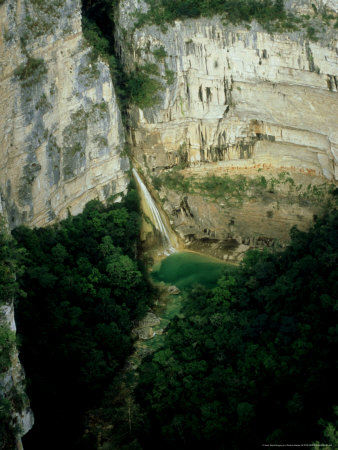 Santa Maria River Waterfall, Mexico by Patricio Robles Gil Pricing Limited Edition Print image