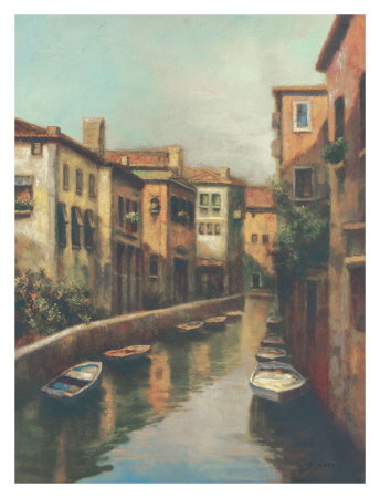 Waterways At Dawn by Busaro Pricing Limited Edition Print image