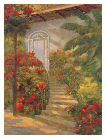 Bougainvillea Entry by Enrique Bolo Pricing Limited Edition Print image
