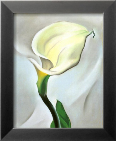 Calla Lily Turned Away, 1923 by Georgia O'keeffe Pricing Limited Edition Print image