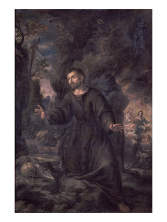 Saint Ignatius (Oil On Panel) by Juan De Valdes Leal Pricing Limited Edition Print image