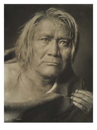 Ohin Tsan, Cacique Of Santa Clara by Edward S. Curtis Pricing Limited Edition Print image