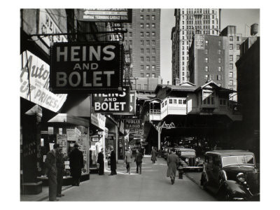 Radio Row, Cortlandt Street, Manhattan by Berenice Abbott Pricing Limited Edition Print image