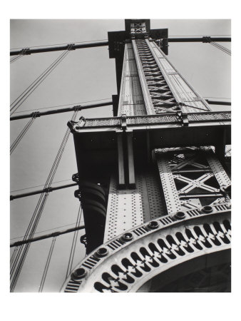 Manhattan Bridge, Bowery And Canal Street, To Warren And Bridge Street, Brooklyn, Manhattan by Berenice Abbott Pricing Limited Edition Print image