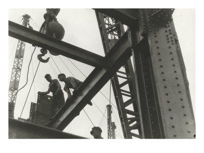 Empire State Building Under Construction by Lewis Wickes Hine Pricing Limited Edition Print image