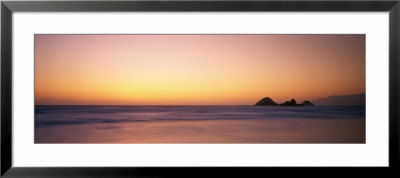 Pacific Ocean At Sunset, California, Usa by Panoramic Images Pricing Limited Edition Print image