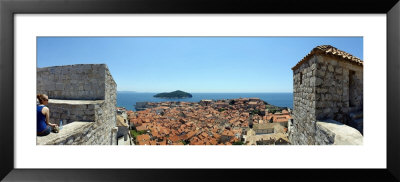 Island In The Sea, Adriatic Sea, Lokrum Island, Dubrovnik, Croatia by Panoramic Images Pricing Limited Edition Print image