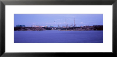 Oil Refinery At The Coast, Lysekil, Bohuslan, Sweden by Panoramic Images Pricing Limited Edition Print image