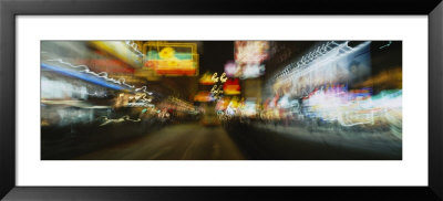 Nathan Road, Hong Kong, China by Panoramic Images Pricing Limited Edition Print image