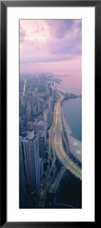 Aerial View Of Chicago, Illinois, Usa by Panoramic Images Pricing Limited Edition Print image