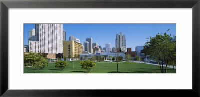 Garden In Front Of Buildings, Yerba Buena Gardens, San Francisco, California, Usa by Panoramic Images Pricing Limited Edition Print image