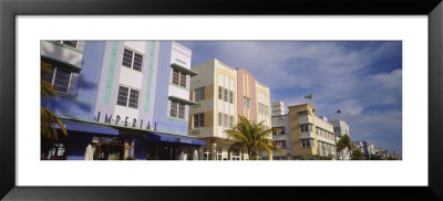Facade Of A Hotel, Art Deco Hotel, Ocean Drive, Miami Beach, Florida, Usa by Panoramic Images Pricing Limited Edition Print image