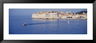 Two Boats In The Sea, Dubrovnik, Croatia by Panoramic Images Pricing Limited Edition Print image