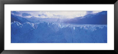 Glacier In A National Park, Moreno Glacier, Los Glaciares National Park, Patagonia, Argentina by Panoramic Images Pricing Limited Edition Print image