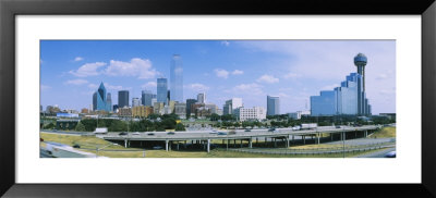 Vehicles Moving On A Road, Dallas, Texas, Usa by Panoramic Images Pricing Limited Edition Print image