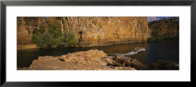 Group Of People In A Barge, Nitmiluk National Park, Northern Territory, Australia by Panoramic Images Pricing Limited Edition Print image
