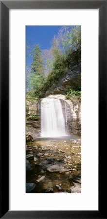 Waterfall From The Rocks, Pisgah National Forest, North Carolina, Usa by Panoramic Images Pricing Limited Edition Print image