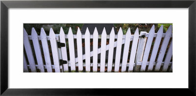 Gate On A Picket Fence by Panoramic Images Pricing Limited Edition Print image