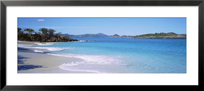 Waves Crashing On The Beach, Turtle Bay, Caneel Bay, St. John, Us Virgin Islands by Panoramic Images Pricing Limited Edition Print image