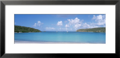 Sail Boats In The Sea, Saltpond Bay, St. John, Us Virgin Islands by Panoramic Images Pricing Limited Edition Print image