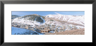 Town In A Mountain Valley, Park City, Utah, Usa by Panoramic Images Pricing Limited Edition Print image