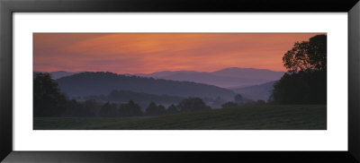 Fog Over Hills, Caledonia County, Vermont, New England, Usa by Panoramic Images Pricing Limited Edition Print image