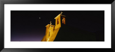High Section View Of A Church, Ranchos De Taos, Taos, New Mexico, Usa by Panoramic Images Pricing Limited Edition Print image