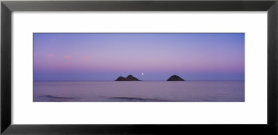 Islands At Dusk, Na Mokulua Islands, Oahu, Hawaii, Usa by Panoramic Images Pricing Limited Edition Print image