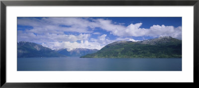 Clouds Over An Island, Hardangerfjord, Hordaland, Norway by Panoramic Images Pricing Limited Edition Print image