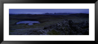 Lake On A Landscape, Lake Hraunsvotn, Central Highlands, Iceland by Panoramic Images Pricing Limited Edition Print image