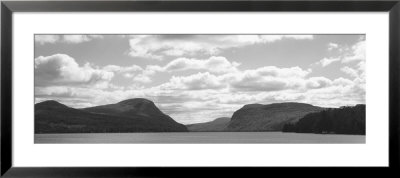 Mountain Range Along Lake Willoughby, Vermont, Usa by Panoramic Images Pricing Limited Edition Print image