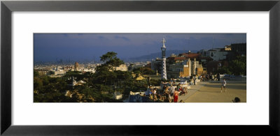 Parc Guell, Barcelona, Catalonia, Spain by Panoramic Images Pricing Limited Edition Print image