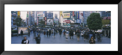 Crowd Walking At Shibuya Crossing, Tokyo, Japan by Panoramic Images Pricing Limited Edition Print image