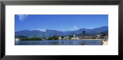 Brazil, Rio De Janeiro, Parati, Santa Rita Church, Church In The Village by Panoramic Images Pricing Limited Edition Print image
